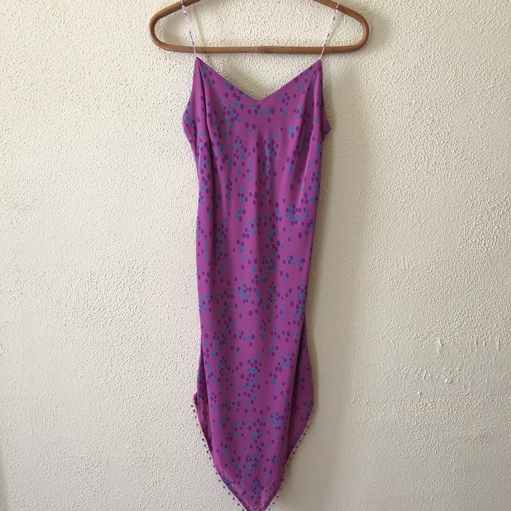 Vintage 90s Midi Dress XS